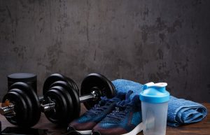 Different items for fitness and workout