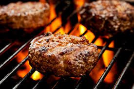 Foodie Friday - Grass Fed Burgers, burgers on a grill