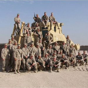 Testimony from Combat Warrior, Matthew Thomas, Matt with his unit in the desert