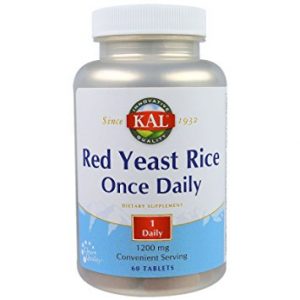 One Woman's Journey to Balance her Cholesterol, picture of the red yeast rice