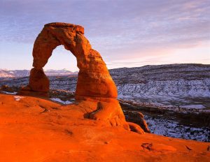 Delicate Arch - one of the many geologic formations within Arches National Park, Southeast Utah. It's Week 6 of Challenge The National Parks