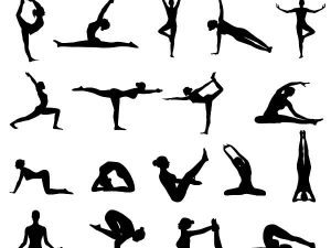 Assortment of Stretching Poses